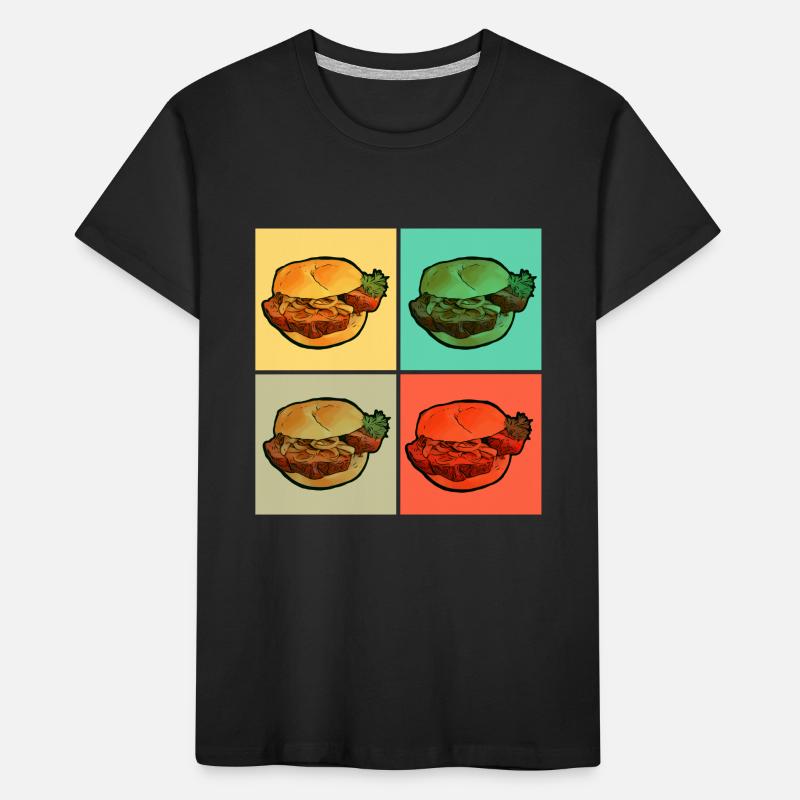Leberkas Fleischkäse Brötchen Kinder Premium Bio T-Shirt