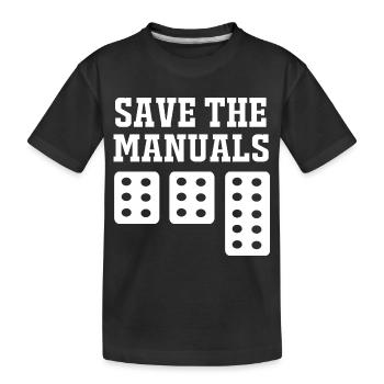 Automobiliste - T-shirt bio Premium Enfant - noir - Devant