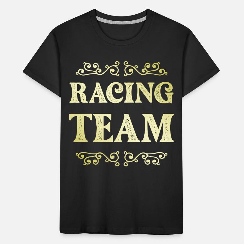 Équipe de course T-shirt bio Premium Enfant