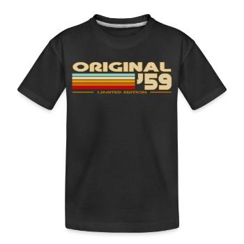 1959 - Kids' Premium Organic T-Shirt - black - Front