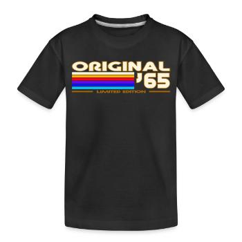 1965 - Kids' Premium Organic T-Shirt - black - Front