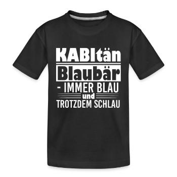 Abi Abitur Abschluss Geschenk Shirt Abimotto - Kinder Premium Bio T-Shirt - Schwarz - Vorne