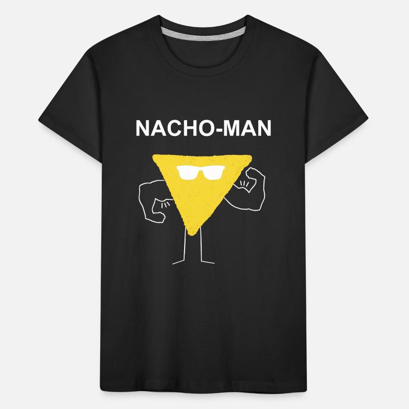 Nacho Man Macho Muscles Gift Gift Idea Kids' Premium Organic T-Shirt