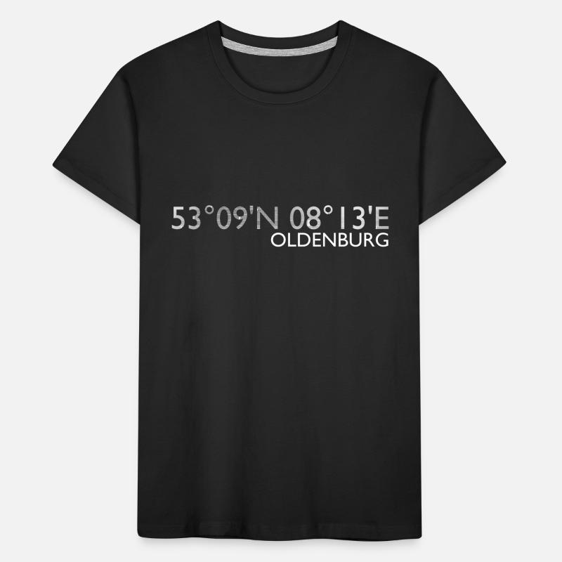 Oldenburg coordinates Hell Kids' Premium Organic T-Shirt