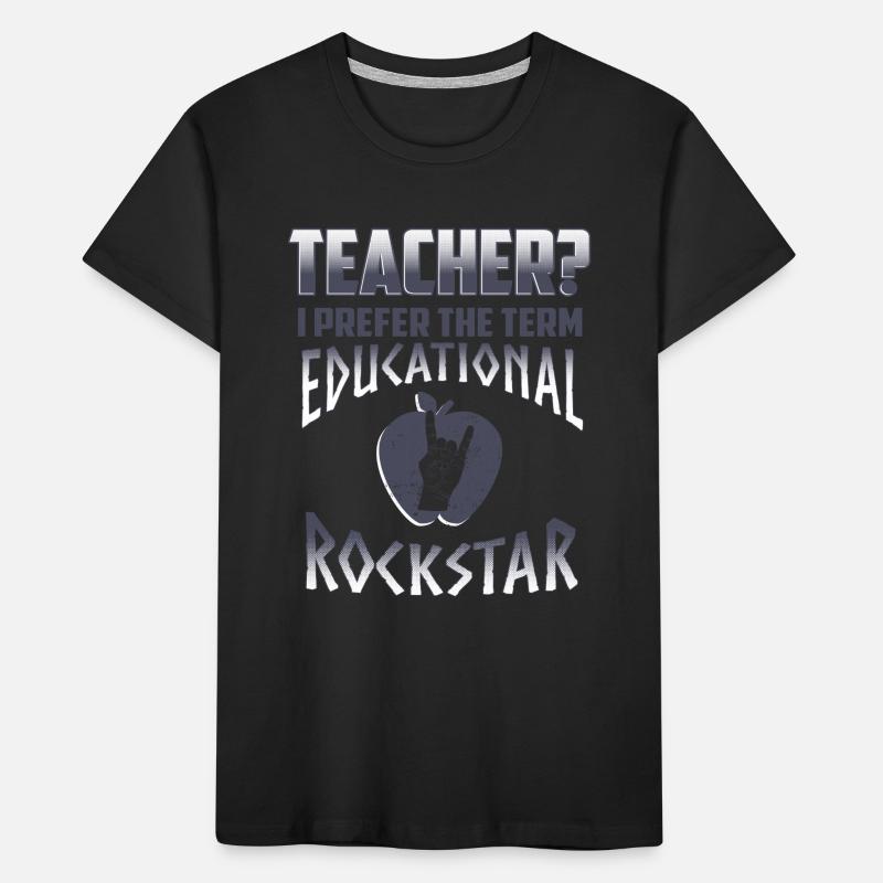 Fraîche éducation étoile Enseignant T-shirt bio Premium Enfant