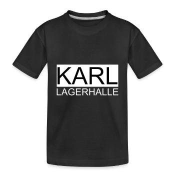 Karl Lagerhalle - Funny Shirt - T-shirt bio Premium Enfant - noir - Devant