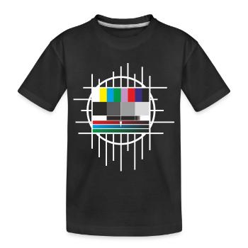 testbild - T-shirt bio Premium Enfant - noir - Devant