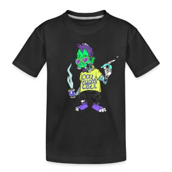 Zombie cool - T-shirt bio Premium Enfant - noir - Devant