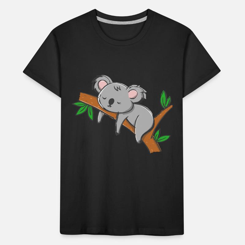 Koala bear Koala sleeping. Great for sleeping. Kids' Premium Organic T-Shirt