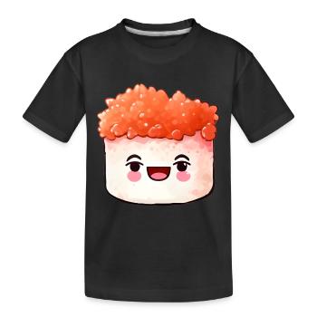 Sushi - Kinder Premium Bio T-Shirt - Schwarz - Vorne