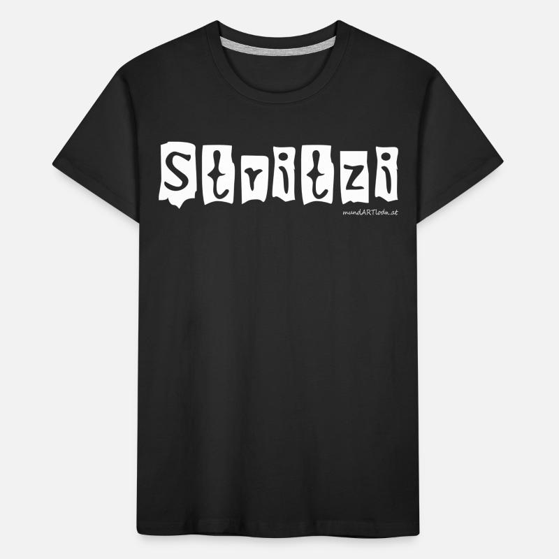 Stritzi - Strolch, cheeky, Austrian dialect Kids' Premium Organic T-Shirt