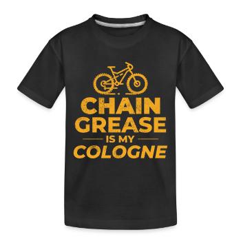 Trail Riding Gravel Ride Mountain Bike Cycling - Kids' Premium Organic T-Shirt - black - Front