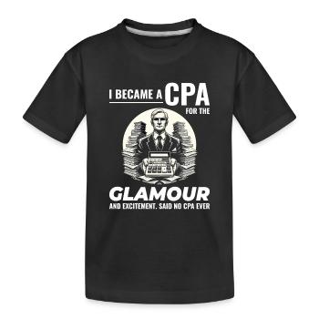 Chroniques de l’ACP : le glamour et l’excitation dévoilés - T-shirt bio Premium Enfant - noir - Devant