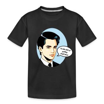 I'm the CEO of getting stuff done - Kids' Premium Organic T-Shirt - black - Front