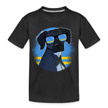 Aruba - Kinder Premium Bio T-Shirt - Schwarz - Vorne