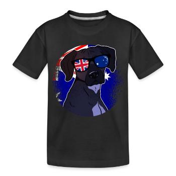 Australie - T-shirt bio Premium Enfant - noir - Devant