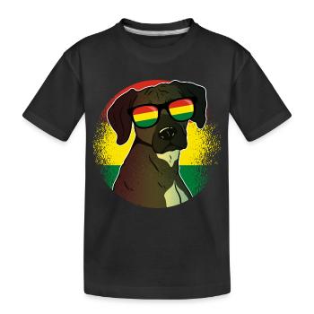 Bolivie - T-shirt bio Premium Enfant - noir - Devant