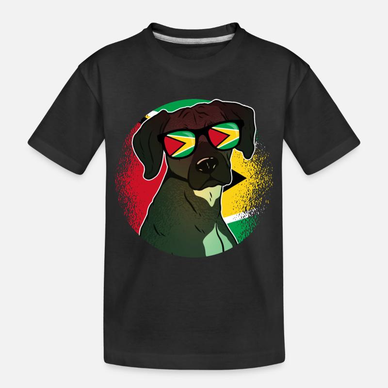 Guyana - T-shirt bio Premium Enfant - noir