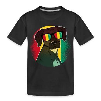 Guinée - T-shirt bio Premium Enfant - noir - Devant