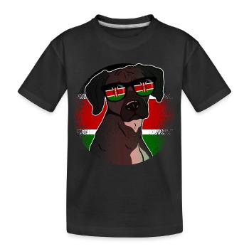 Kenya - T-shirt bio Premium Enfant - noir - Devant