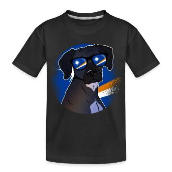 Marshall Islands - Kids' Premium Organic T-Shirt - black - Front