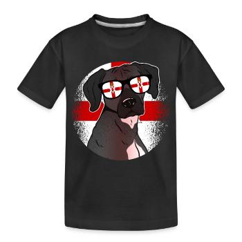 Irlande du Nord - T-shirt bio Premium Enfant - noir - Devant