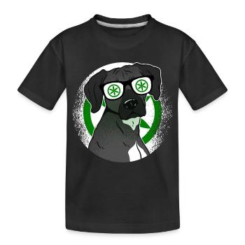 Padanie - T-shirt bio Premium Enfant - noir - Devant