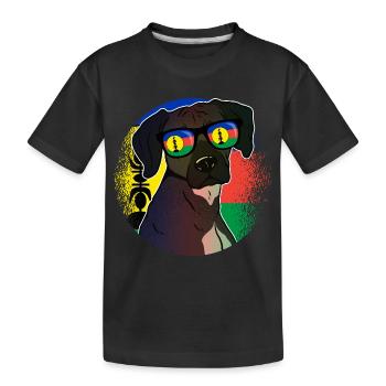Neukaledonien - Kinder Premium Bio T-Shirt - Schwarz - Vorne
