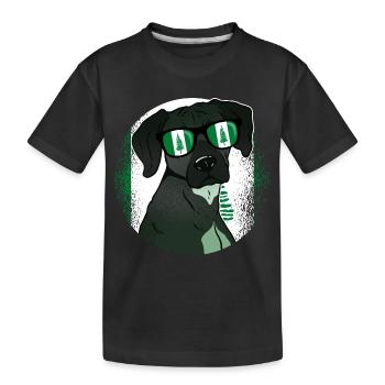 Norfolk Island - Kids' Premium Organic T-Shirt - black - Front