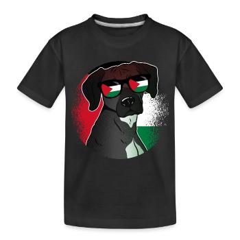 Palestine - T-shirt bio Premium Enfant - noir - Devant