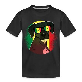 Sénégal - T-shirt bio Premium Enfant - noir - Devant
