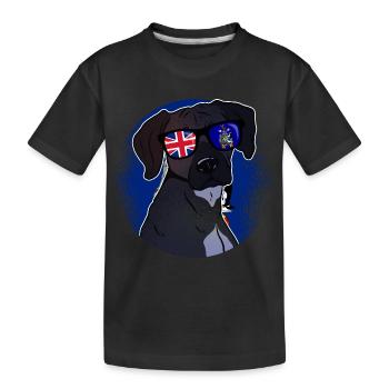 South Georgia and the South Sandwich Islands - Kids' Premium Organic T-Shirt - black - Front