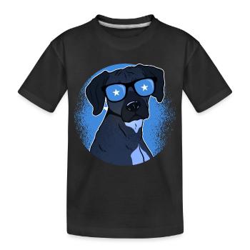 Somalia - Kinder Premium Bio T-Shirt - Schwarz - Vorne