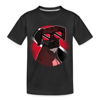 Trinité et Tobago - T-shirt bio Premium Enfant - noir - Devant