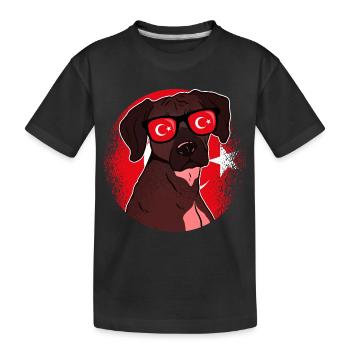 Turquie - T-shirt bio Premium Enfant - noir - Devant