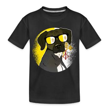 Vatican - T-shirt bio Premium Enfant - noir - Devant