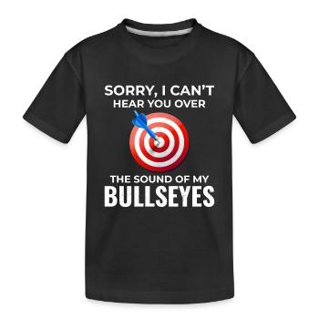 Archery Targets Archer Bullseye Shooting Sport - Kids' Premium Organic T-Shirt - black - Front