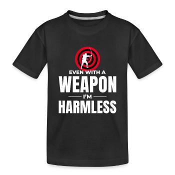 Archery Targets Archer Bullseye Shooting Sport - Kids' Premium Organic T-Shirt - black - Front