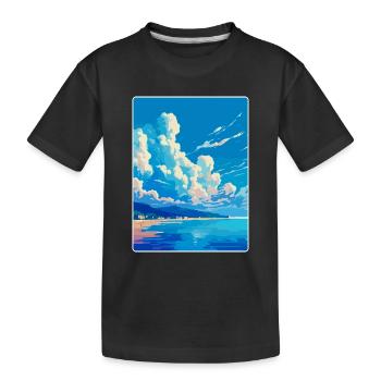 Côte d’Azur France Côte d’Azur France Affiche - T-shirt bio Premium Enfant - noir - Devant