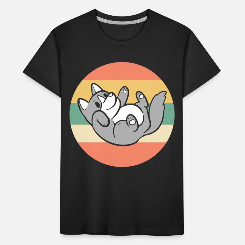 Corgi T-shirt bio Premium Enfant