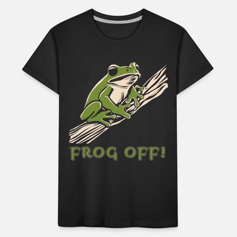 Baumfrosch 2024 2 Kinder Premium Bio T-Shirt