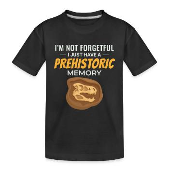 Chasse aux fossiles Paléontologie Géologie de collection - T-shirt bio Premium Enfant - noir - Devant