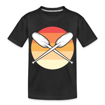 Kayak Kayak - T-shirt bio Premium Enfant - noir - Devant
