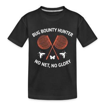 Collectionneur d’insectes Entomologie Entomologiste Papillon - T-shirt bio Premium Enfant - noir - Devant