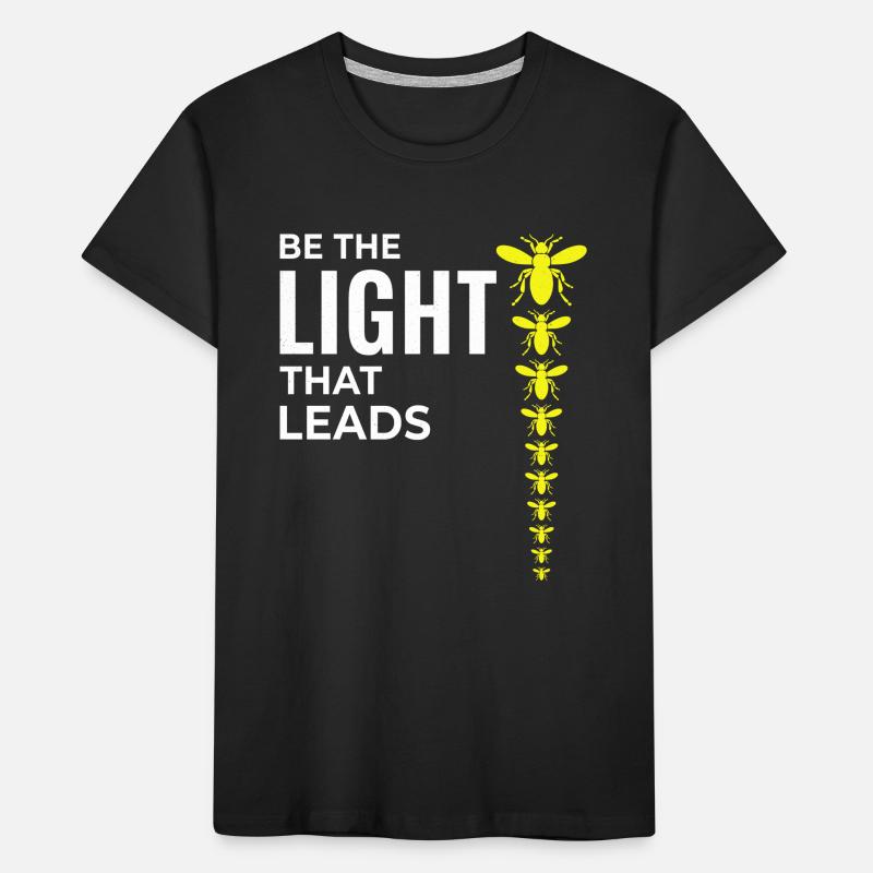 Fireflies Firefly Lightning Bug Insect Collector Kids' Premium Organic T-Shirt