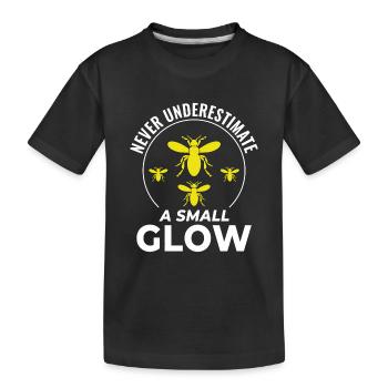 Fireflies Firefly Lightning Bug Insect Collector - Kids' Premium Organic T-Shirt - black - Front