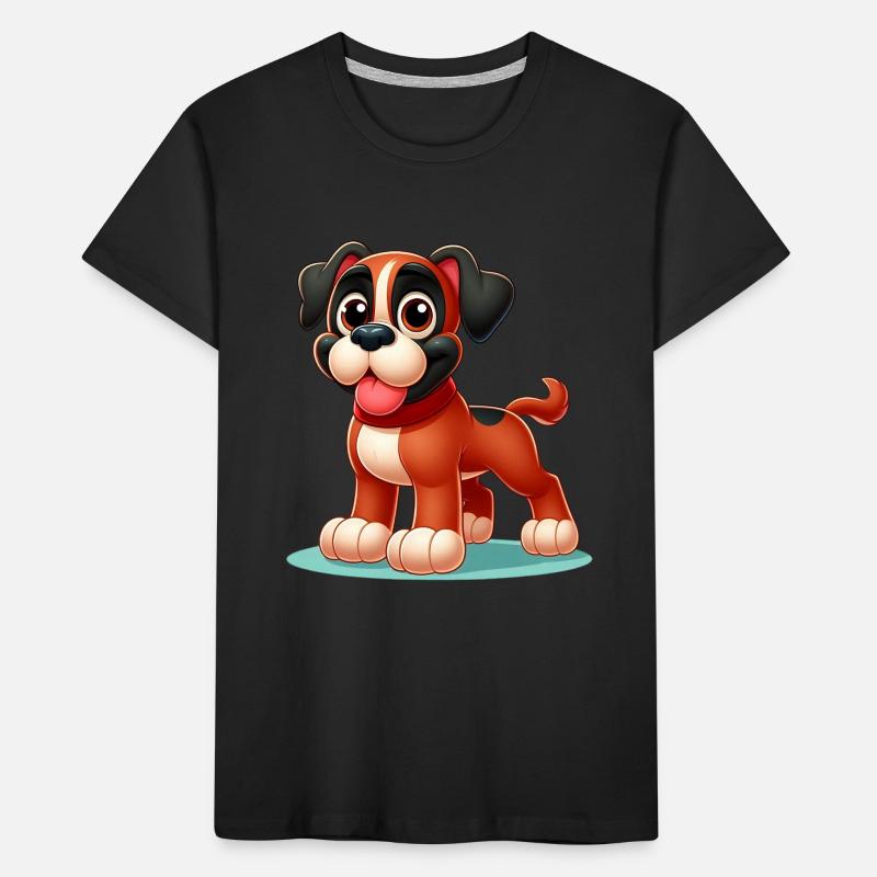 boxer T-shirt bio Premium Enfant
