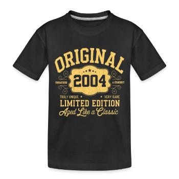 Original 2004 - 20e anniversaire Édition classique - T-shirt bio Premium Enfant - noir - Devant