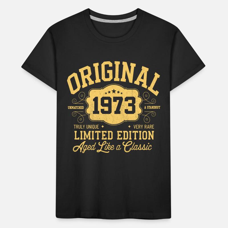 Original 1973 - Geburtstag 1973 Klassiker Edition Kinder Premium Bio T-Shirt