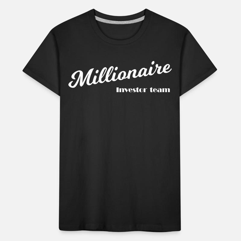 Millionnaires et capitalistes T-shirt bio Premium Enfant
